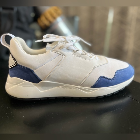 Buscemi white/royal sneakers size 44/11 - Picture 1 of 11